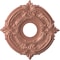 Ekena Millwork Attica PVC Medallion (Canopies up to 5"), 13"OD x 3 1/2"ID x 3/4"P, Metallic Champagne Pink CMP13ATFCP - alternate 1